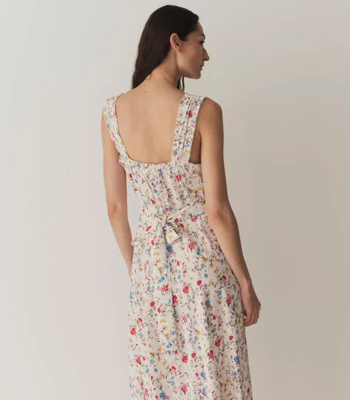 DEN Ascella Dress Blanc Flowering Meadow Women Dresses