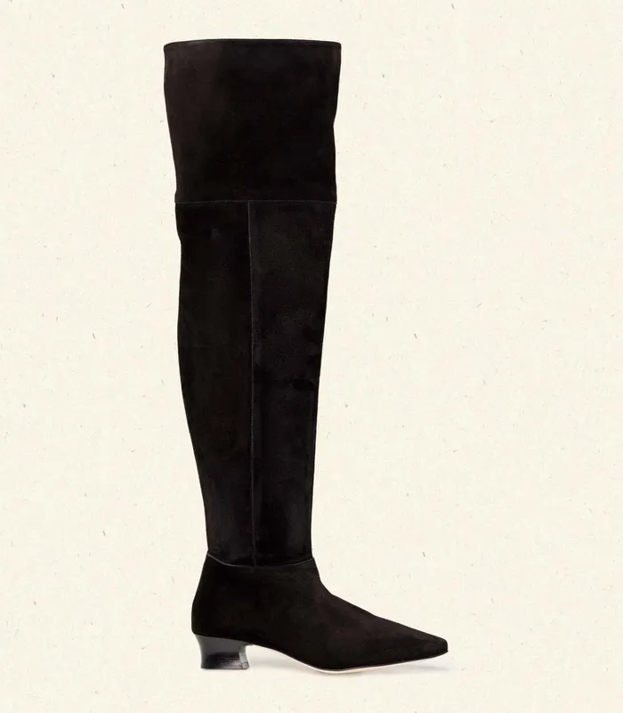 DEN Cambria Boot Black Suede Women Shoes