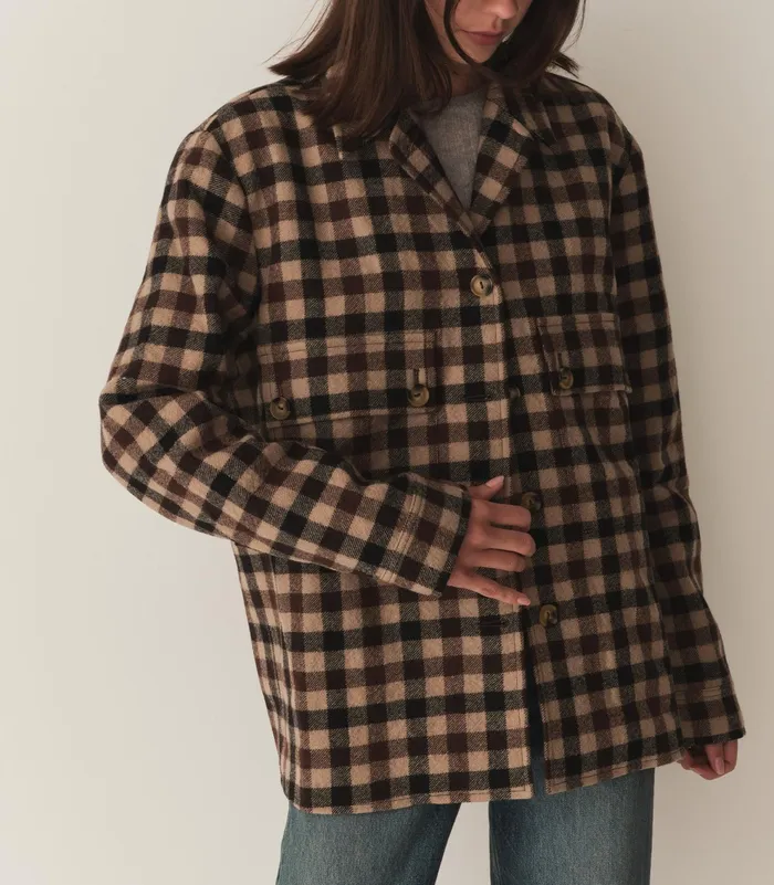 DEN Clifton Jacket Vail Plaid Women Coats and Jackets