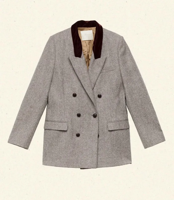 DEN Duccio Jacket Castle Grey Women Coats and Jackets