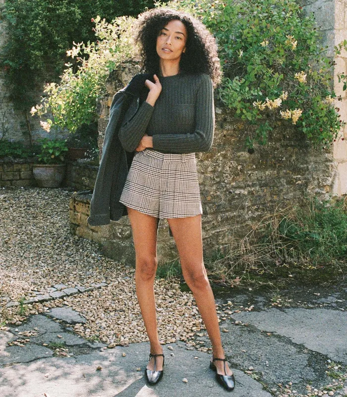 DEN Kelley Short Sommerville Check Women Pants and Shorts DEN Kelley Short Sommerville Check Women Pants and Shorts