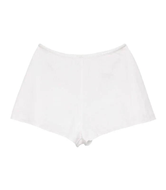 DEN Loren Linen Short Salt Women Pants and Shorts DEN Loren Linen Short Salt Women Pants and Shorts