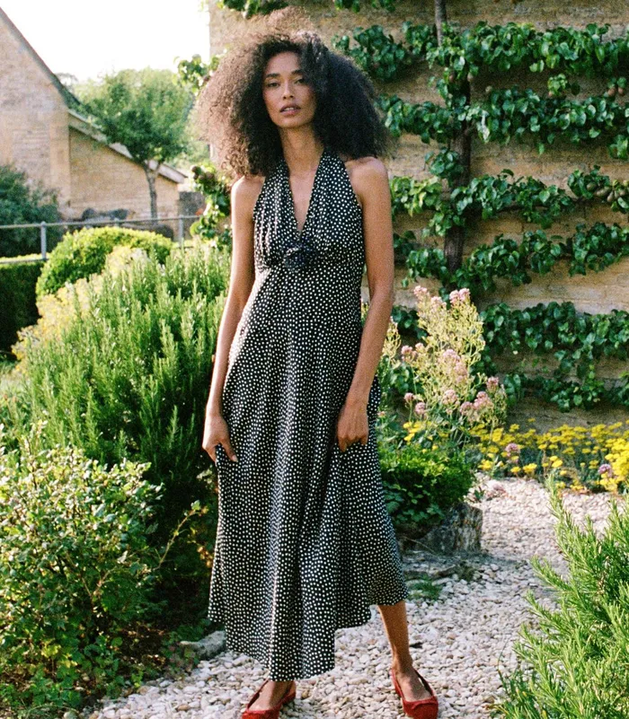 DEN Mazarin Dress Camille Dot Women Dresses