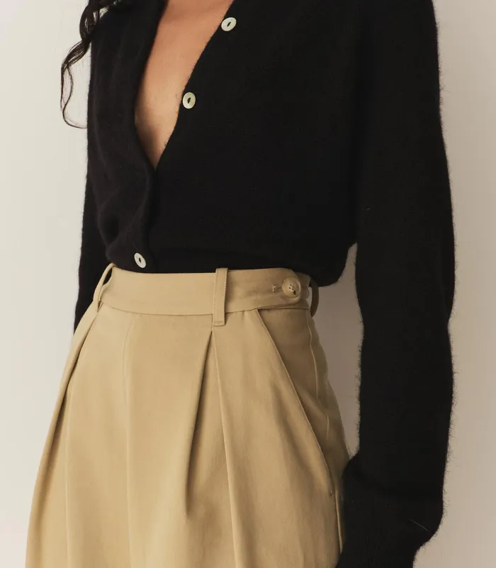 DEN Petra Cardigan Black Women Knitwear
