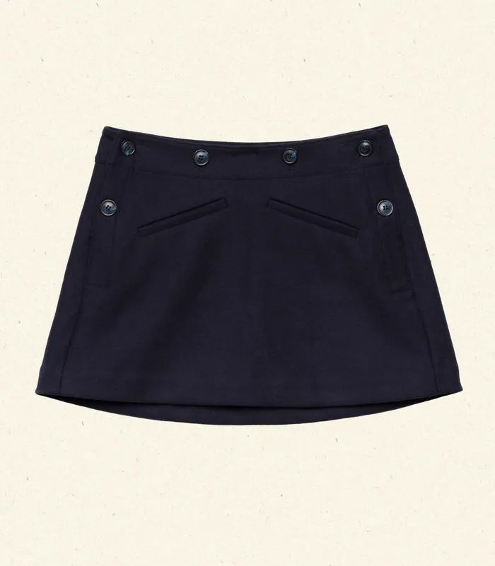 DEN Raina Skirt Deep Navy Women Skirts