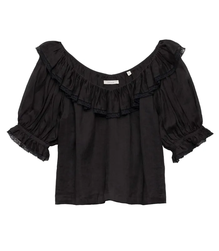 DEN Samara Top Black Women Tops