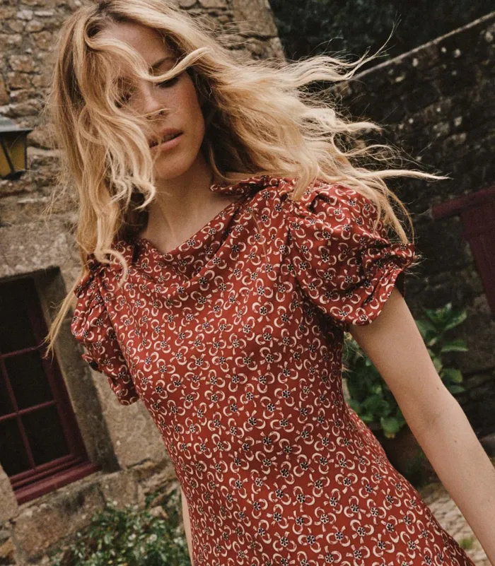 DEN Theodora Dress Ameline Ditsy Women Dresses