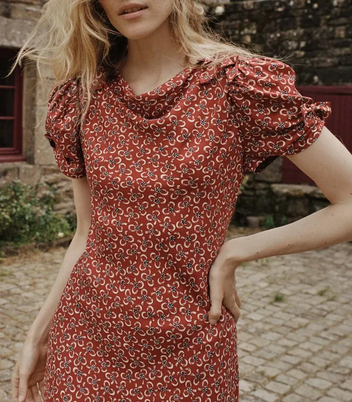 DEN Theodora Dress Ameline Ditsy Women Dresses