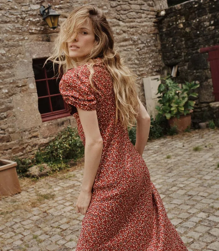 DEN Theodora Dress Ameline Ditsy Women Dresses