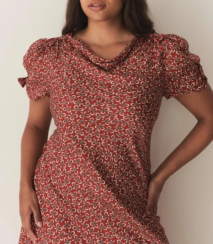 DEN Theodora Dress Ameline Ditsy Women Dresses