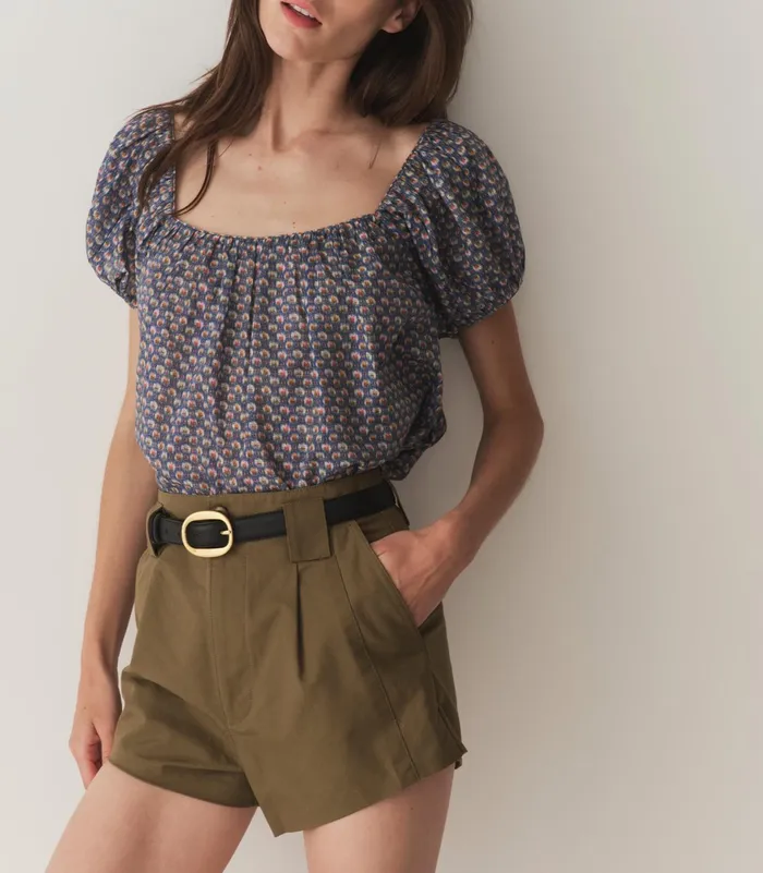 DEN Tonya Top Dahlia Ikat Women Tops