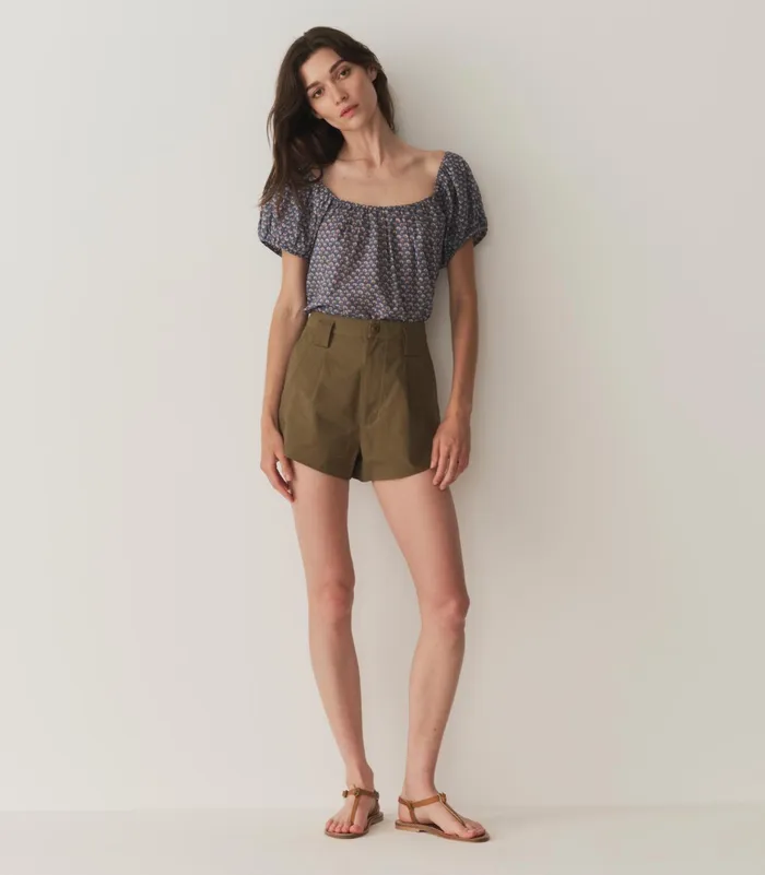 DEN Tonya Top Dahlia Ikat Women Tops