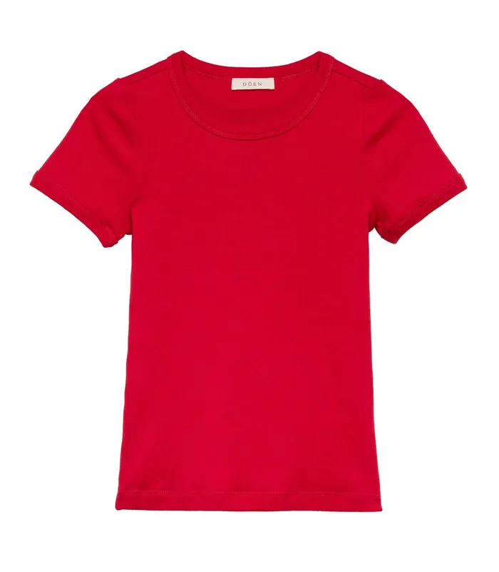 DEN Vivi Tee Scarlet Women Tees