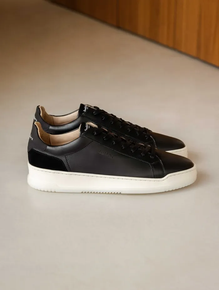Daniil Deep Black Men Bobbies Sneakers Daniil Deep Black Men Bobbies Sneakers