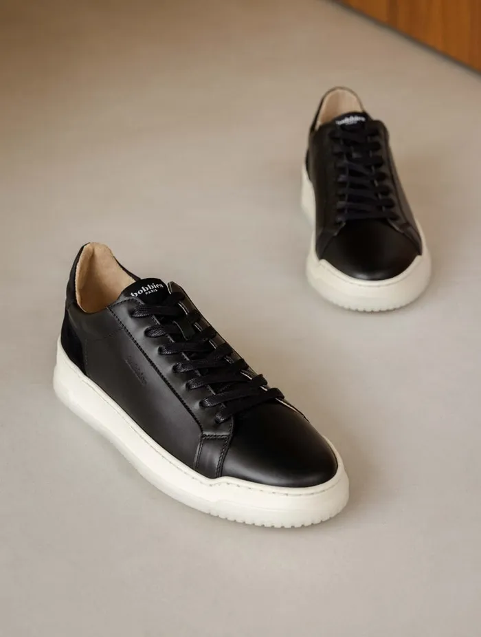 Daniil Deep Black Men Bobbies Sneakers Daniil Deep Black Men Bobbies Sneakers