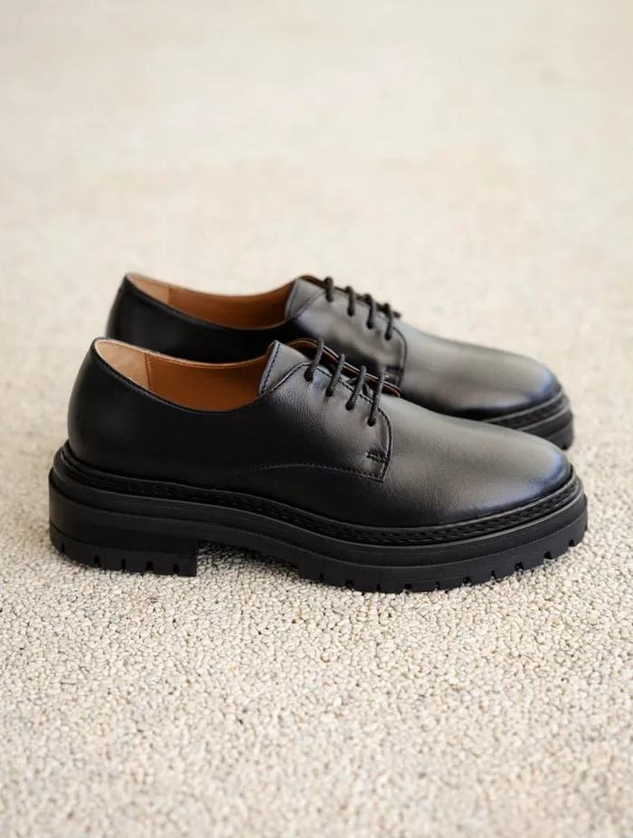 Dasha Passion Black Women Bobbies Loafers and Derbies