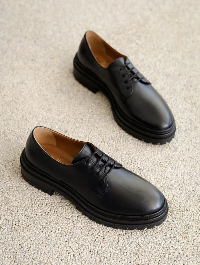 Dasha Passion Black Women Bobbies Loafers and Derbies