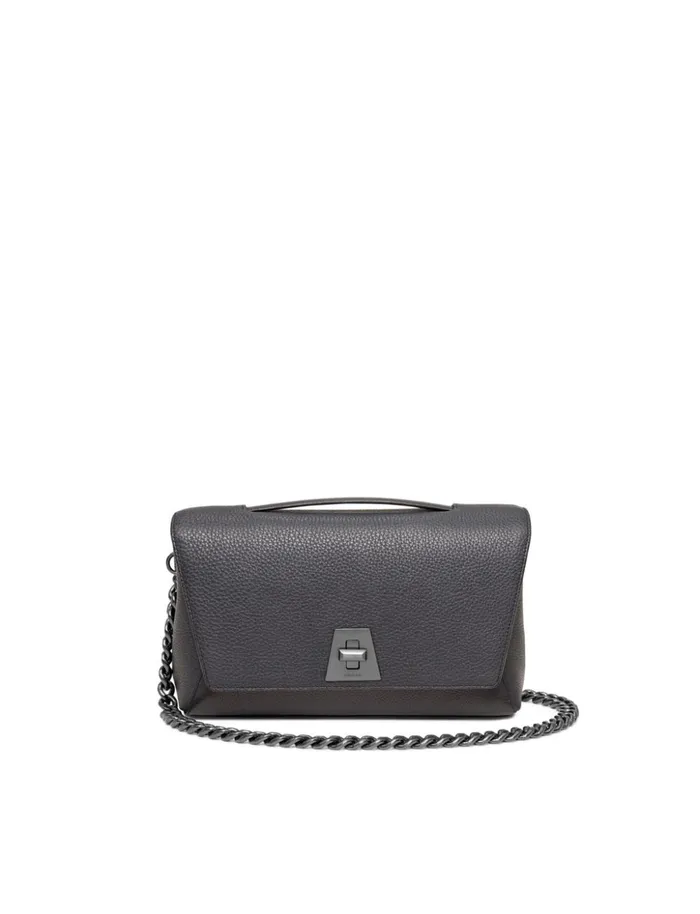 Day Bag In Nappa Leather Denim Women Akris Crossbody Bags