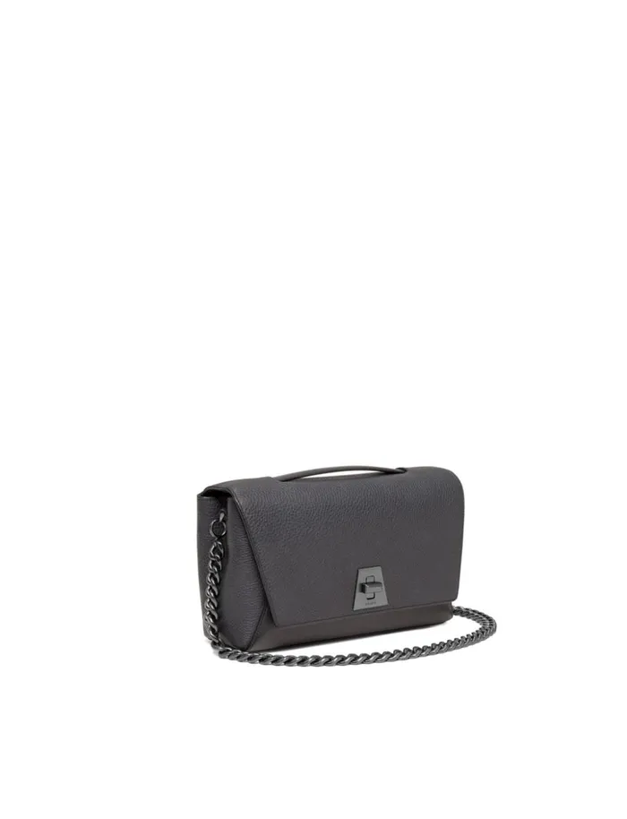 Day Bag In Nappa Leather Denim Women Akris Crossbody Bags