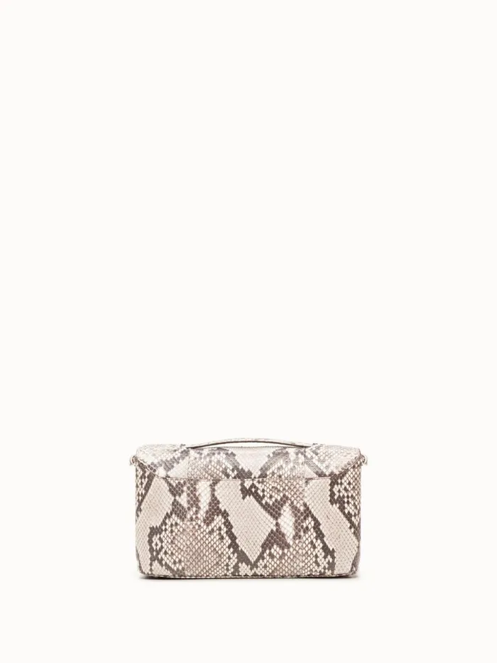 Day Bag In Python Leather Rock Women Akris Crossbody Bags