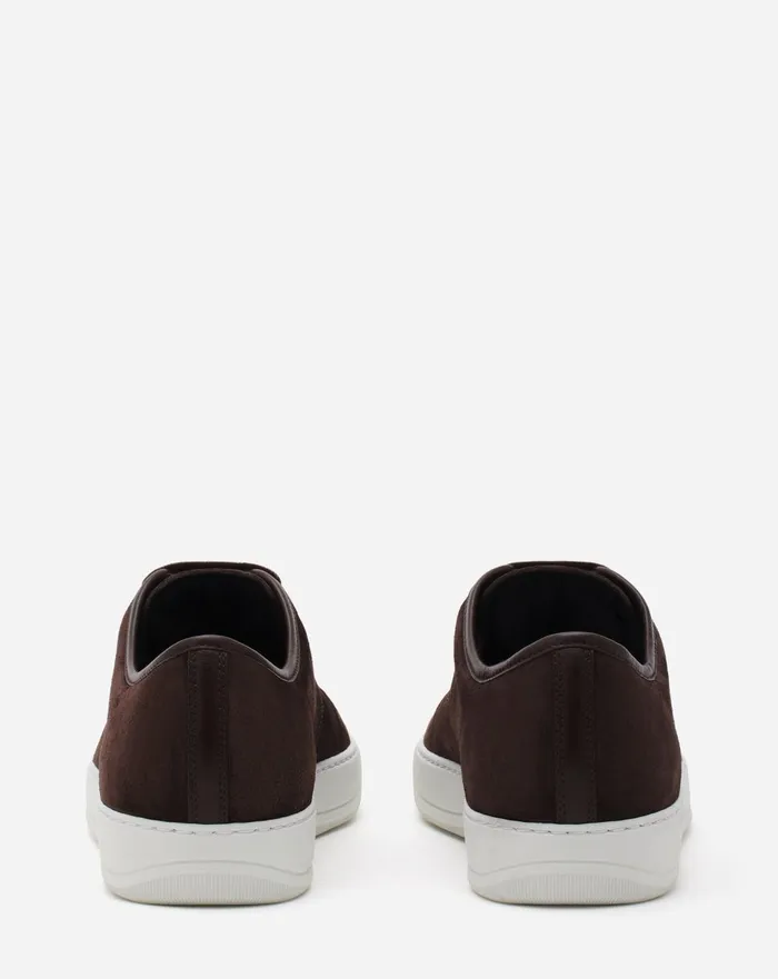 Dbb1 Leather And Suede Sneakers Espressowhite Men Lanvin Sneakers Dbb1 Leather And Suede Sneakers Espressowhite Men Lanvin Sneakers