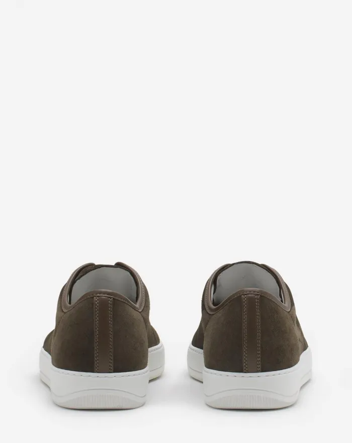 Dbb1 Leather And Suede Sneakers Khakiwhite Men Lanvin Sneakers Dbb1 Leather And Suede Sneakers Khakiwhite Men Lanvin Sneakers