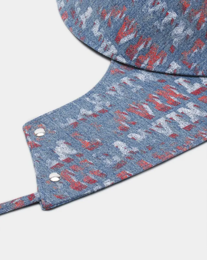 Denim Fisherman Hat Light Blue Men Lanvin Hats