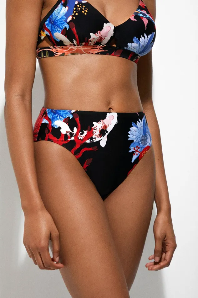 Desigual Coral Bikini Bottoms Women Swimwear