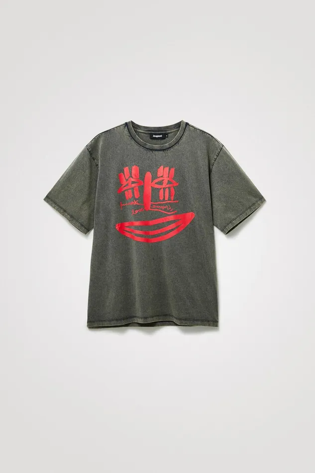 Desigual Feline Tshirt Mens Tshirt and Polos