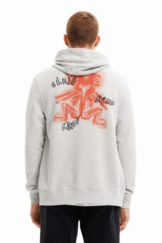 Desigual Girls Hoodie Mens Sweaters and Sweatshirts