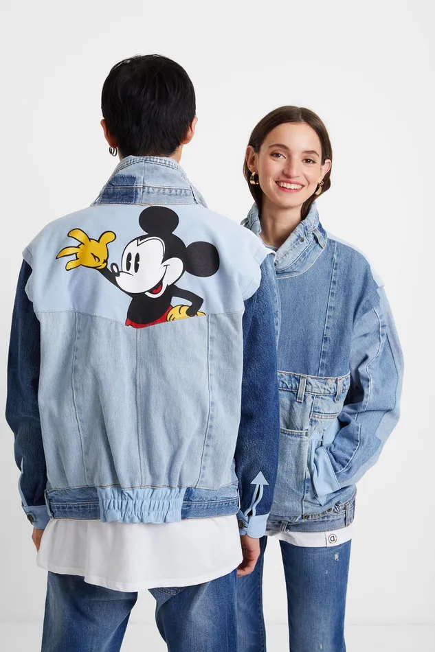 Desigual Iconic Mickey Mouse Jacket MensWomen Jackets and Coats