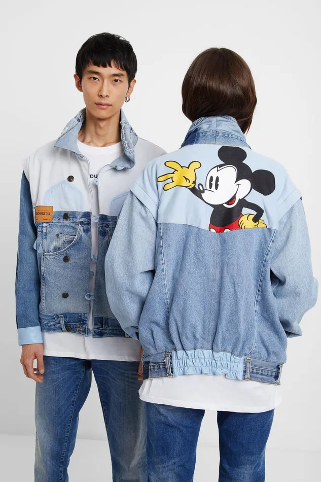 Desigual Iconic Mickey Mouse Jacket MensWomen Jackets and Coats