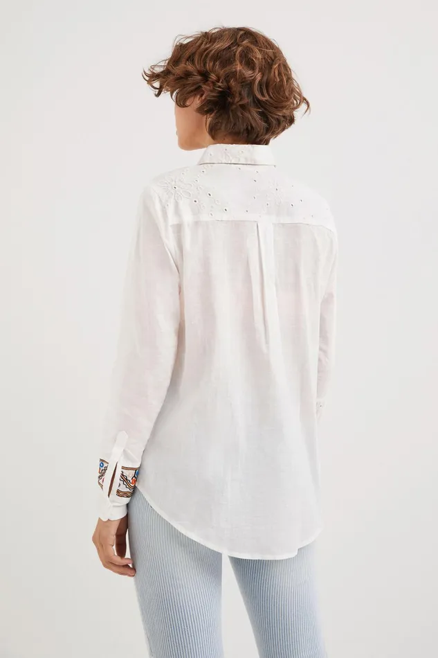 Desigual Motif Shirt Women Tops and Shirts