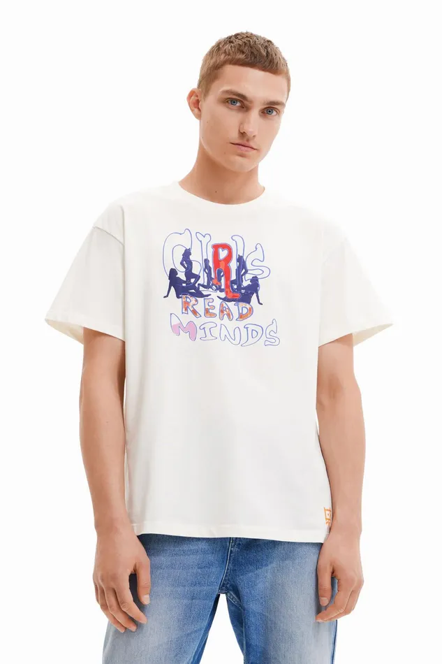 Desigual Relaxed Girls Tshirt Mens Tshirt and Polos