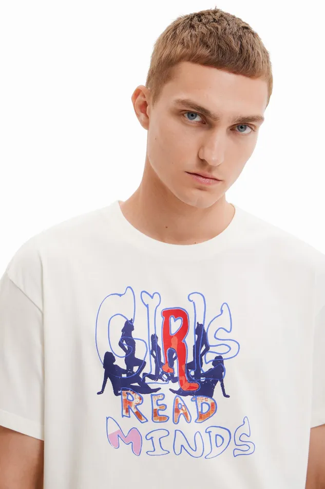 Desigual Relaxed Girls Tshirt Mens Tshirt and Polos