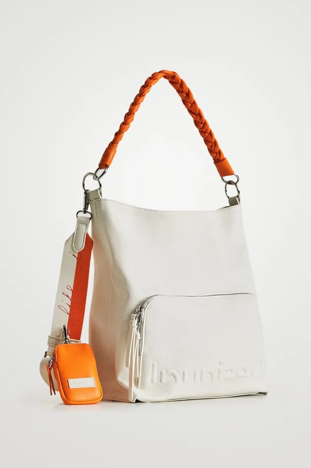 Desigual Sack Bag With Pockets Women Shopper and Tote Bags
