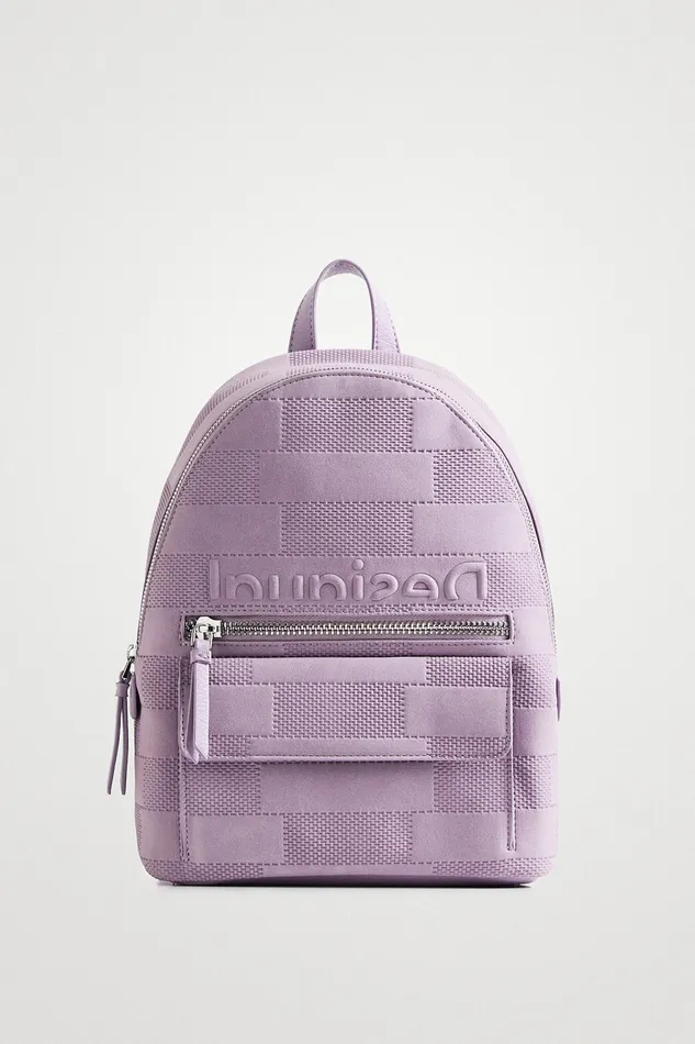 Desigual Small Textured Backpack Women Backpacks