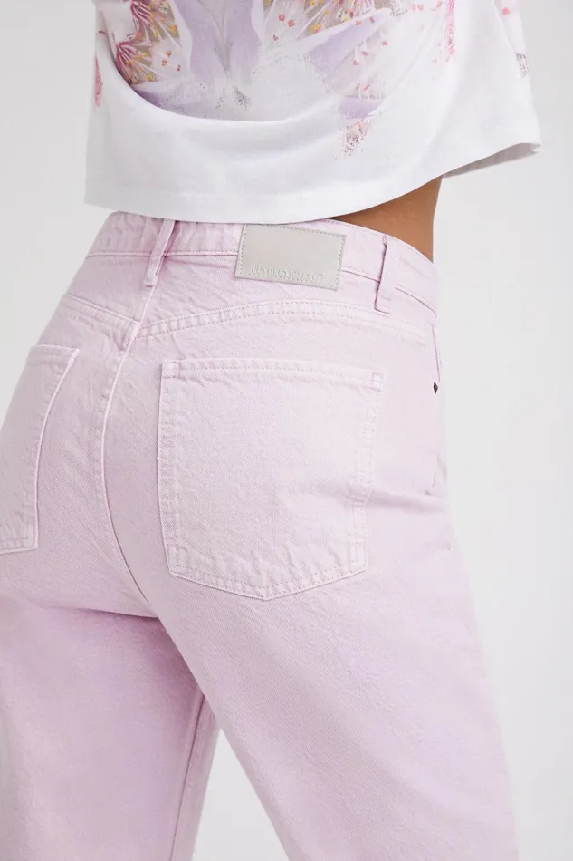 Desigual Straight Cropped Jeans Women Jeans