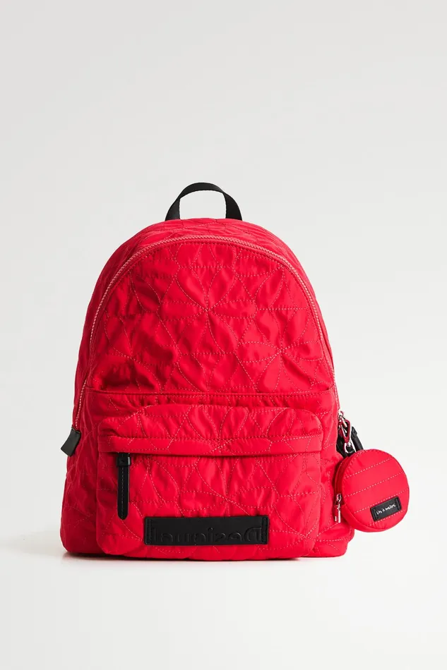 Desigual Textured Recycled Backpack Women Sport Bags