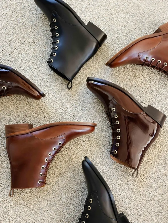 Doria Ganache Women Bobbies Ankle Boots Doria Ganache Women Bobbies Ankle Boots