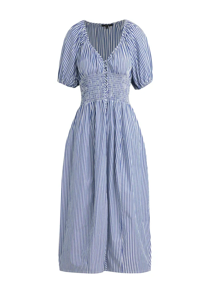 Dresses Jumpsuits THE MONET DRESS Navy White Stripe 8211 Joe8217s Jeans Women