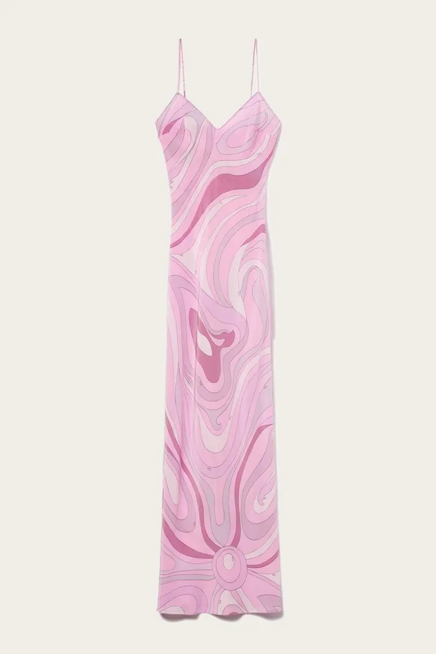 Dresses Women PUCCI MarmoPrint Silk Dress