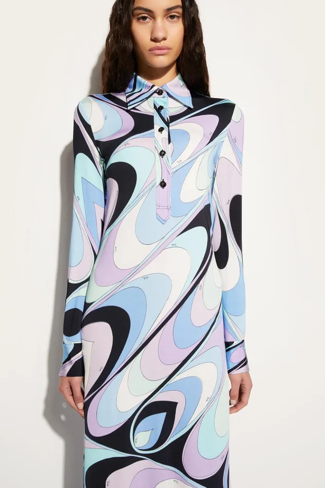 Dresses Women PUCCI OndePrint Shirt Dress
