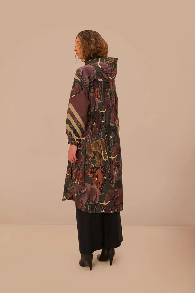 Elephants Maxi Raincoat Women Farm Rio Raincoats and Umbrellas