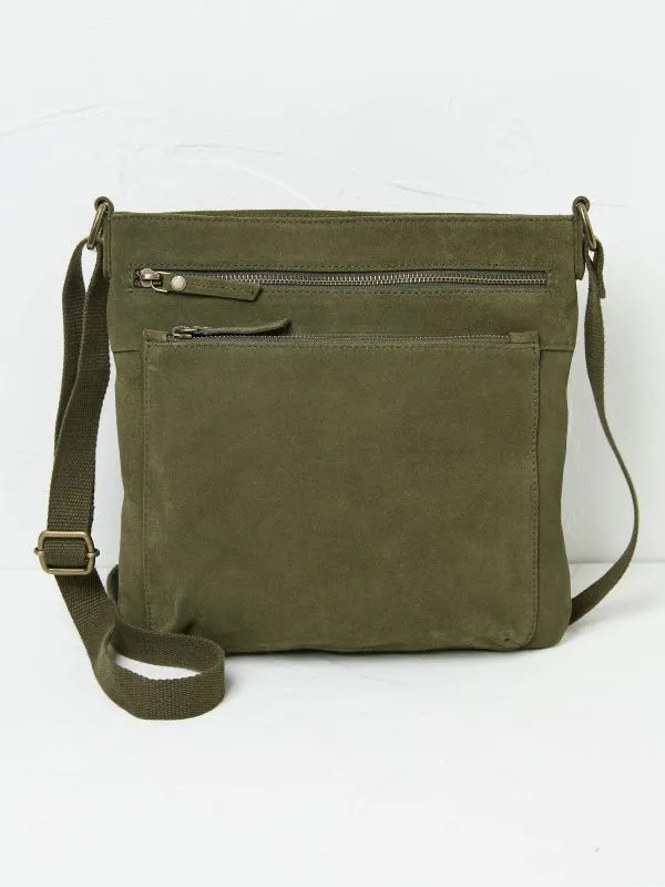 Fat Face Bags and Purses Women Allie Green Crossbody Bag