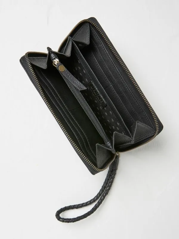 Fat Face Bags and Purses Women Annie Black Zipped Purse