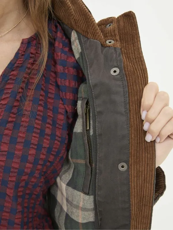 Fat Face Coats and Jackets Women Brown Sussex Heritage Coat
