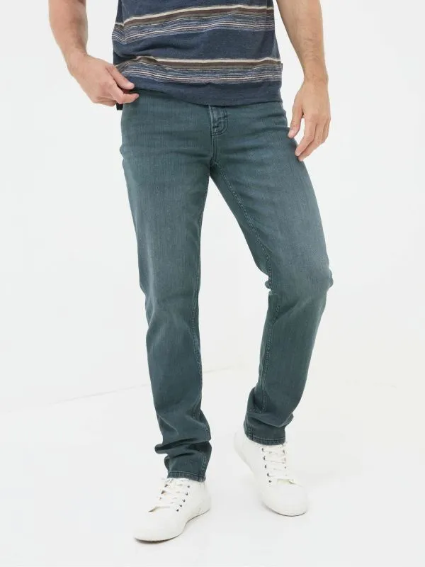Fat Face Denim Dressing Men Dark Teal Blue Jeans