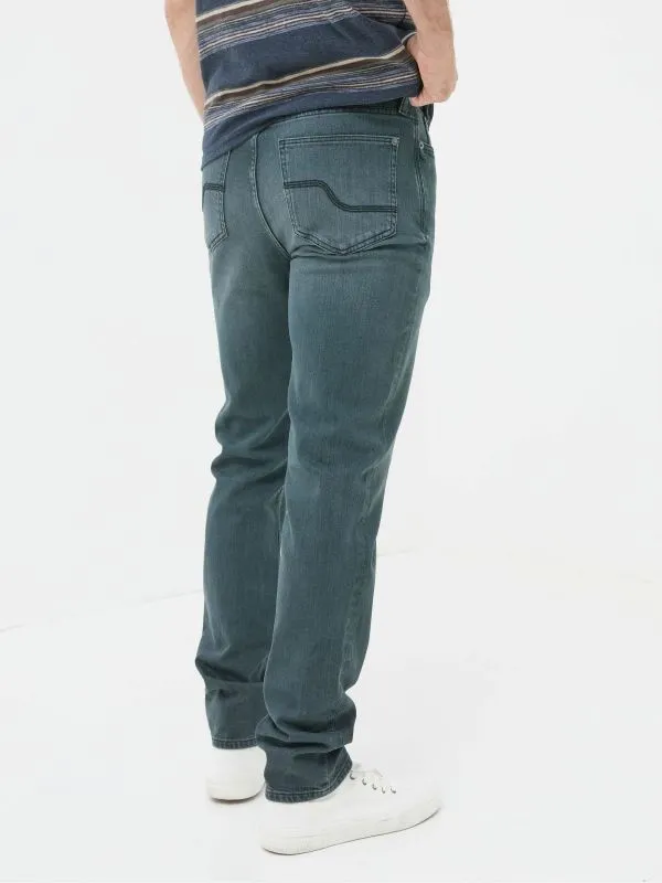 Fat Face Denim Dressing Men Dark Teal Blue Jeans