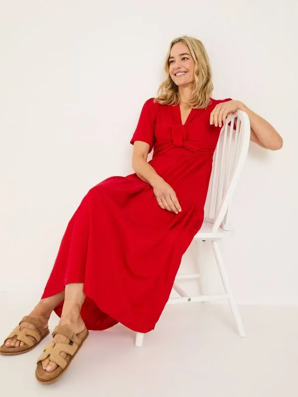 Fat Face Dresses Women Bright Red Gigi Midi Dress